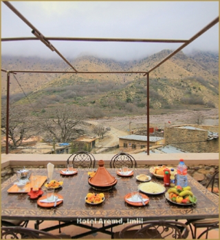 Terrace at Hotel Aremd