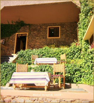 Terrace at Hotel Aremd