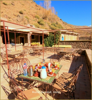 Terrace at Hotel Aremd