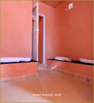 Hammam in Hotel Aremd Imlil