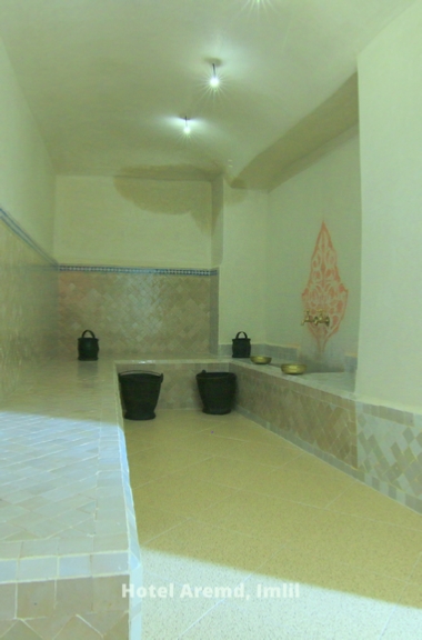 Hammam in Hotel Aremd Imlil