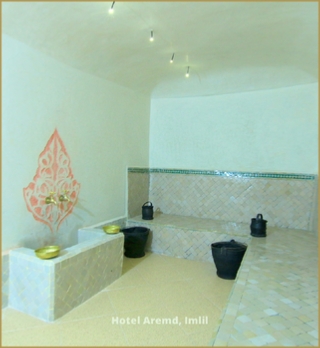 Hammam in Hotel Aremd Imlil