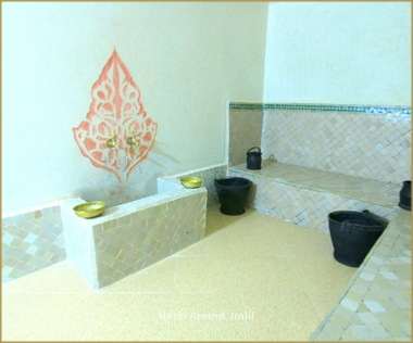 Hammam in Hotel Aremd Imlil